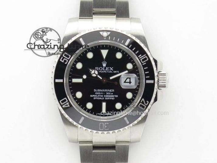 MiroTime 0306 TimelessDesign Submariner 116613 LB Blue Ceramic AR+F 1:1 Best Edition 904L SS Case and Bracelet VR 1823